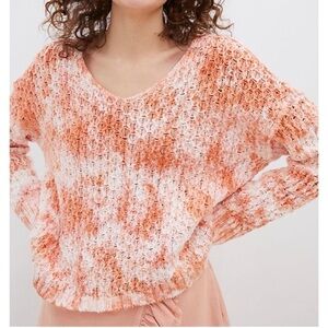 NWT Anthropologie Pilcro Christian V Neck Sweater